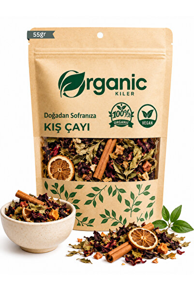 Organic Kiler Atom Kış Çayı Zengin İçerikli 55gr - , Doğal ve Bitkisel Atom Çayı