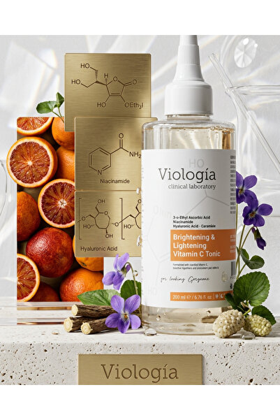 Viologia Clinical Laboratory Vitamin C Tonik ,Leke Karşıtı ve Aydınlatıcı(Bri...