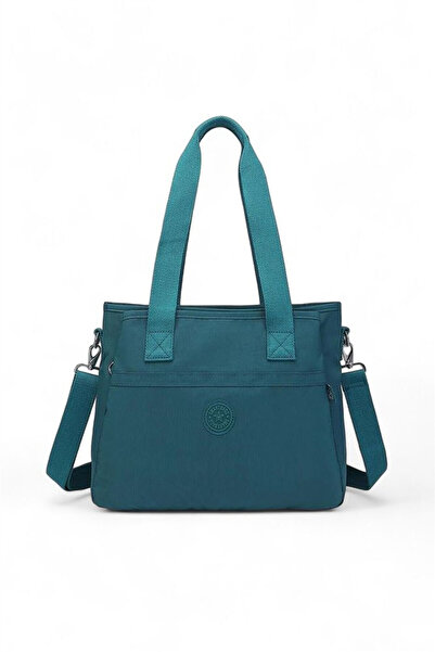 SMART BAGS Krinkıl Kumaş Omuz Askılı Kadın ÇantasıBC3110 Koyu Yeşil