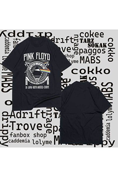 Adrift Tricou unisex negru Pink Floyd Tour - Kod Presss 76961tt