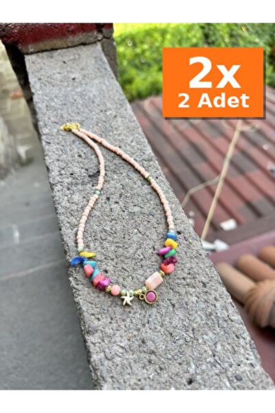 Bozhi Necklace Glass Beads Casual Elegance