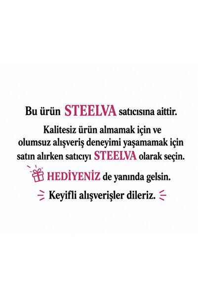 STEELVA Takma Kirpik Seti 580 Adet i Yapıştırıcı, Sabitleyici, Cımbız Ve Kirpik Fırçasıyla Hediye Eyelinerla