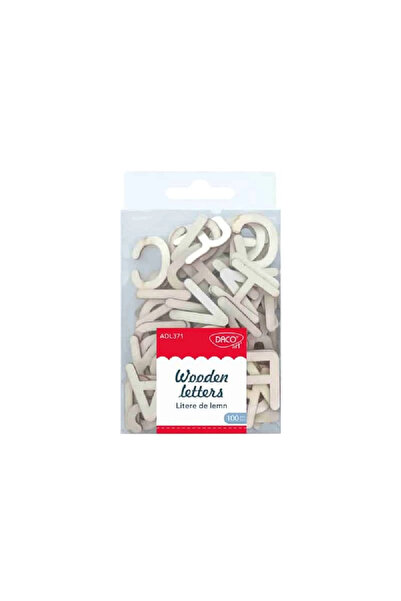 daço Accesorii Craft - AD371 Litere de lemn DACO