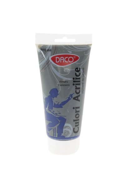 daço Culori acril 200 ml Albastru ftalocianin DACO