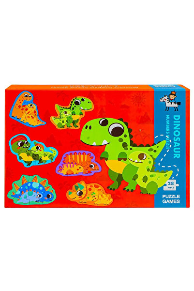 DanyCris Puzzle din lemn - Dinozauri zsb-1303