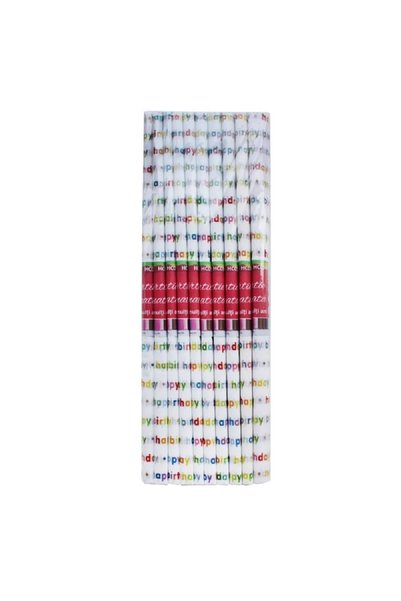 daço Hartie Creponata Printata La Multi Ani Set/10 DACO