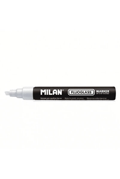 Milan Marker pentru sticlă Fluoglass Alb