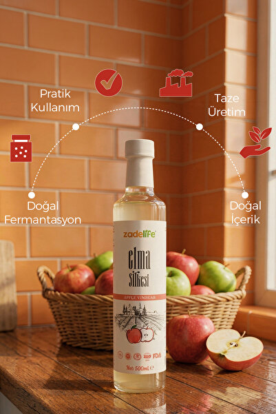 zadelife Elma Sirkesi 500 Ml