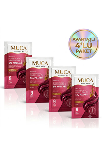 MUCA Collagen Hair Mask Repairing Keratin Hair Care Mask for Hair Loss and Th...