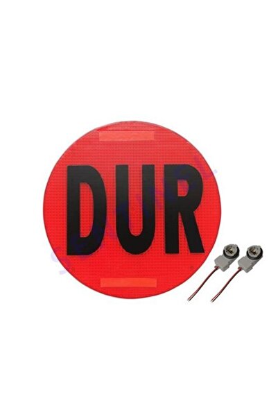 Genel Markalar LEADER Dur levhası servis araçları için duylu yuvarlak