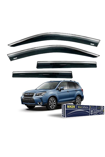 Niken Subaru forester cam rüzgarlığı kromlu 2018+