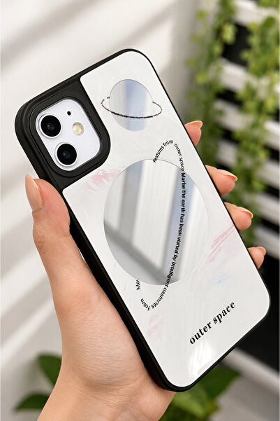 Go Aksesuar Iphone 11 Uyumlu Aynalı Tasarım Darbe Önleyici  Silikon Kılıf