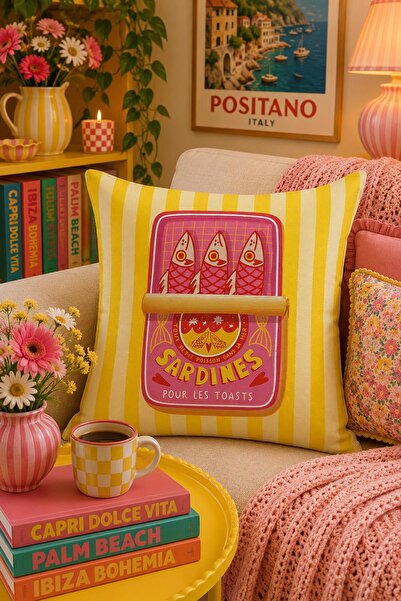 Evdek Double Side Printed Throw Pillow Cover 6Esd11