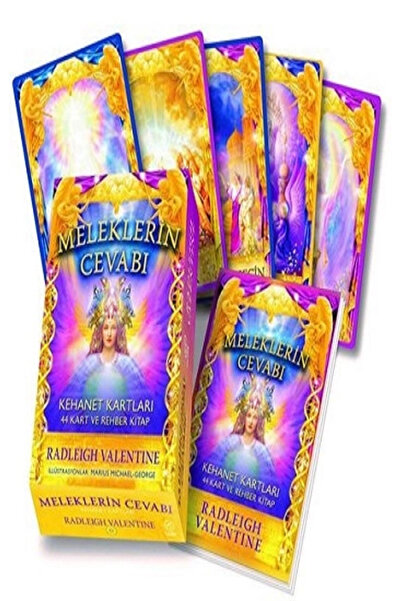Generic Brand Book Answer of Angels Divination Cards / Radleigh Valentine / B...