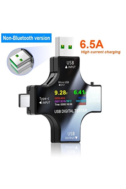 Choice1 جهاز اختبار USB بدون بلوتوث من النوع C PD مقياس السعة الرقمي 8 أمبير ...