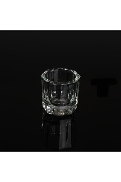 Choice 1Pcs Crystal Glass 1/2 Pcs of Manicure Small Octagonal Crystal Cups Wi...