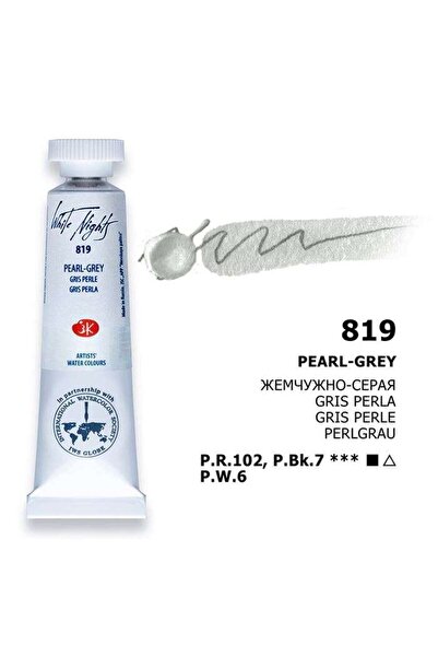 ST. PETERSBURG White Nights Extra-Fine Tüp Sulu Boya 10 ml Pearl Grey 819