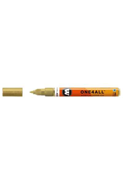 Molotow 127HS-CO One4All Akrilik Marker Kalem 1.5 mm Metallic Gold 228
