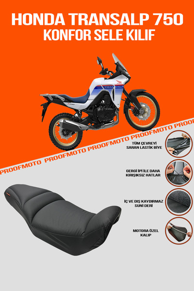 PROOFMOTO Husa de scaun confort pentru Honda Transalp 750 (2022-2024)