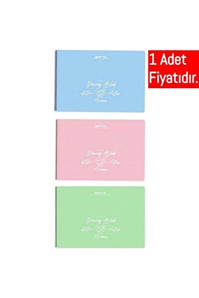 Gıpta Harmony 35x50 30 Yaprak Plastik Kapaklı Resim Defteri (4160)
