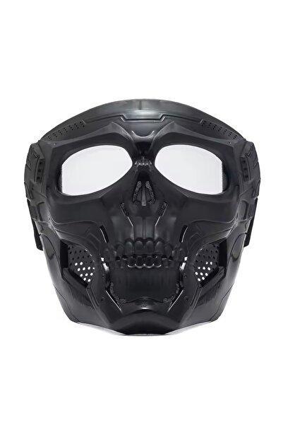Choice3 Black 1 New Skull Mask Motorcycle Mask Bicycle Riding Windproof Full ...
