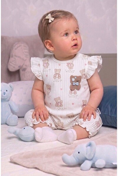 mandalinsbaby Baby Girl Shorts Jumpsuit