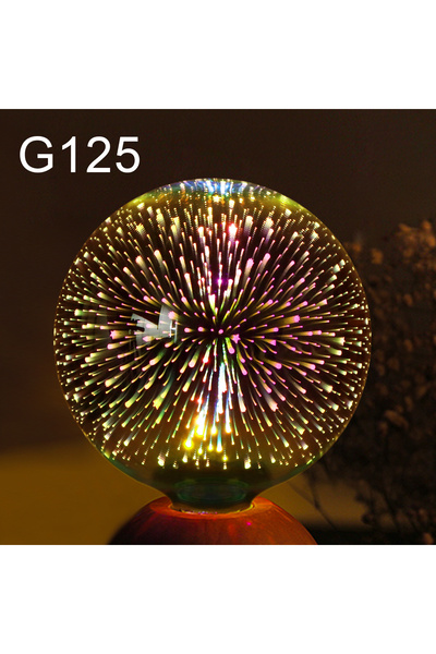 Choice G125 3D Effect Vintage LED Incandescent Bulbs Retro Edison Lamp E27 AC...