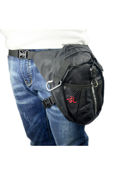 Choice WHITE Waterproof Thigh Bag Men Waist Pack Pouch Femail Riding Waist Hi...