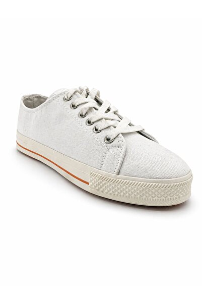 Rexba Men's Daily White Lace-Up Shoes