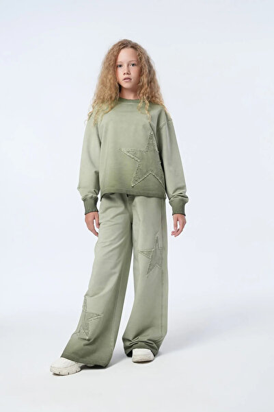 HAUSEkids طقم موسنيس ماجيك للفتيات من 9-15 سنة - أخضر كويست