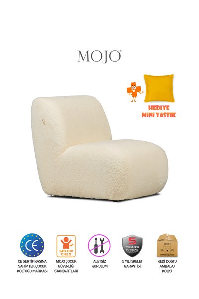MOJO Latte Çocuk Koltuğu Krem