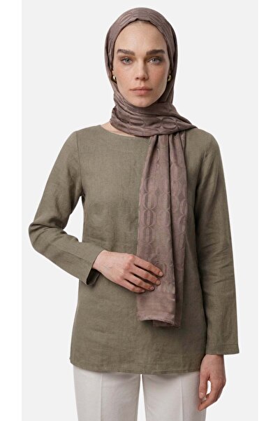 Mooncorn Șal Jacquard Ayrobin cu model Dune