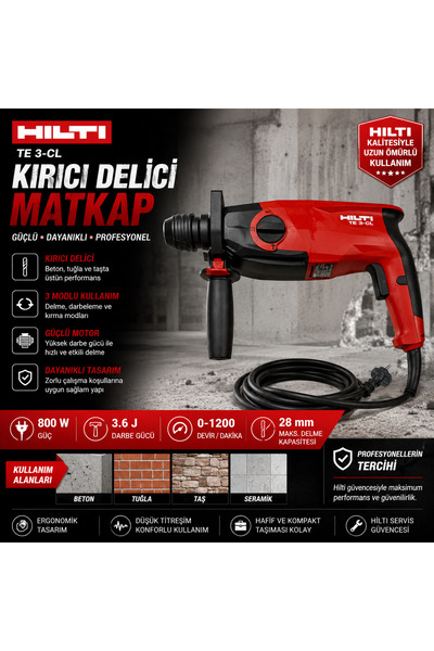 Hilti HİLTİ KIRICI DELİCİ MATKAP