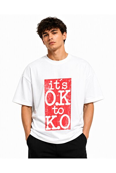 Inscriptie Unisex Βαμβακερό T-Shirt Υψηλής Ποιότητας  "Είναι εντάξει να κάνει...
