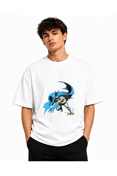 Inscriptie Tricou Unisex Bumbac Premium Casual " Batman show "