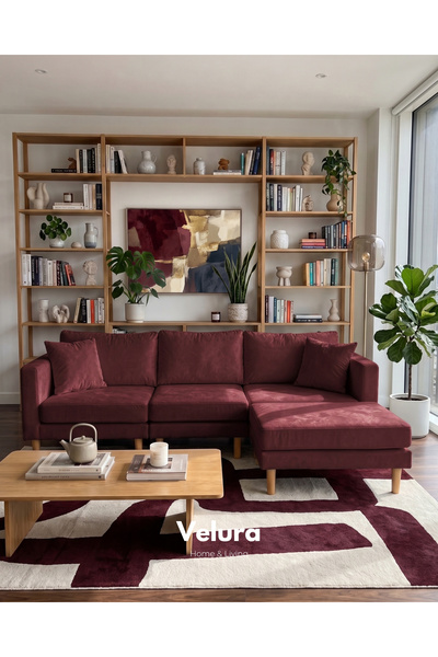 Velura Home & Living Armin Akıllı Köşe Koltuk Takımı & Modern Modüler Yataklı...