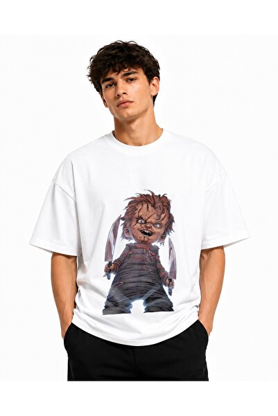 Inscriptie Tricou Unisex Bumbac Premium Casual " Chucky 2 "