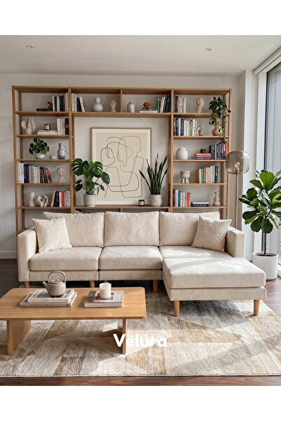 Velura Home & Living Armin Akıllı Köşe Koltuk Takımı & Modern Modüler Yataklı...