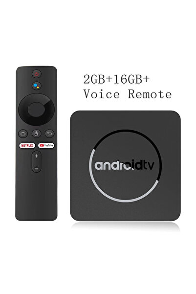 Choice10 EU Plug Q1 2GB16GB Voice Android 14 4K HDR10+ Smart TV Box Allwinner...