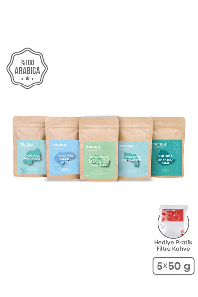 Espressolab World Coffees Trial Set - 5 Packs (250 g)