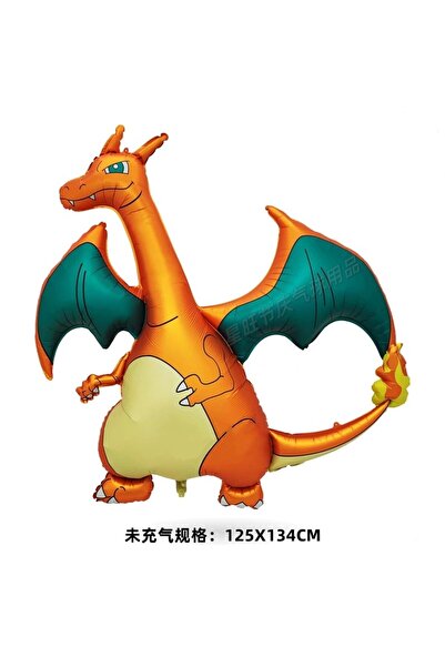 Choice MINISO 125x134cm style-1 Pokemon Balloon 3D Large Fire-breathing Drago...