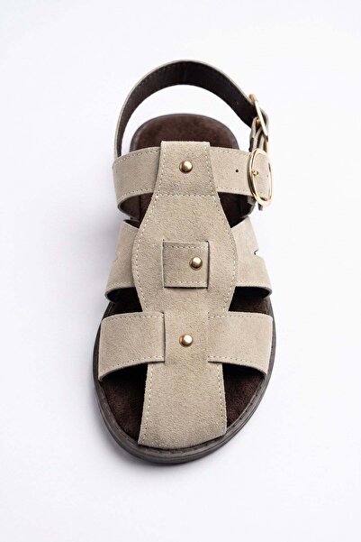 HAKKE Women's Stylish and Comfortable Buckle Summer Sandals