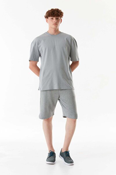 Fulla Moda Rubber Waist and Printed Shorts