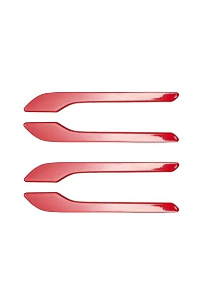 Choice3 Red 4pcs Door Handle Protector Wrap for Tesla Model 3/Y/YL ModelY Jun...