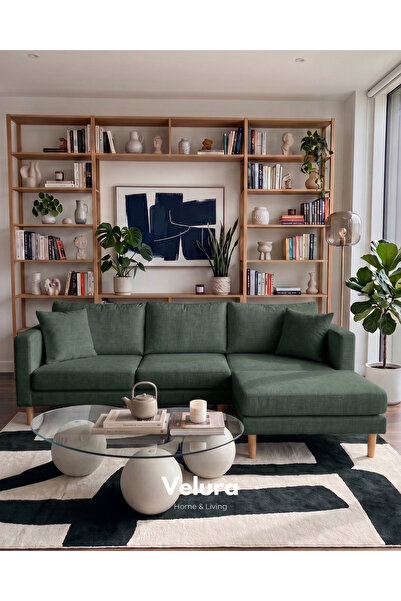 Velura Home & Living Armin Akıllı Köşe Koltuk Takımı & Modern Modüler Yataklı...