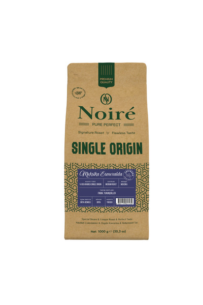 Noire Coffee Noire Mexican Esmeralda 1000g %100 Arabica Single Origin
