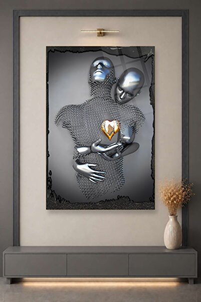 HMDS CONCEPT Tablou de perete din sticlă Love and Art, 20