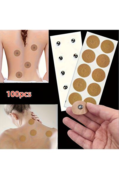 Choice 100 Magnetic Patches (Total Magnetic Force 600 Gauss) and a Massage St...