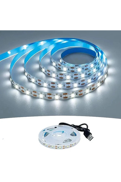 Choice شرائط إضاءة LED 5 متر بإضاءة بيضاء USB 5 فولت SMD2835 1 متر 2 متر 3 مت...