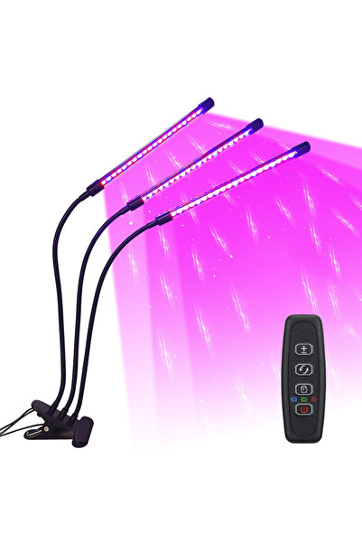Choice 3 Head USB-60LED USB LED Plant Grow Light Indoor Garden 10 Dimmable Le...
